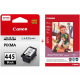Картридж для Canon PIXMA TS3340 CANON  Black PG-445Bk+Paper
