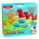 Песок для творчества Paulinda Sandy clay Jurassic Valley 600г 10 од  (PL-140019)