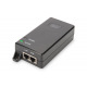 PoE-Инжектор DIGITUS PoE+ 802.3at, 10/100/1000 Mbps, Output max. 48V, 30W (DN-95103-2)