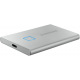 Портативний SSD 500GB USB 3.1 Gen 2 Samsung T7 Touch Silver (MU-PC500S/WW)