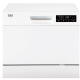 Посудомийна машина Beko компактна - Вх44 см/6 компл/6 програм/дисплей/білий (DTC36610W)