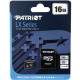 Карта пам’яті Patriot LX Series 16GB Micro SDHC Cl ass 10 Memory Card UHS-I U1 PSF16GMDC10 (PSF16GMDC10)