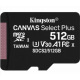 карта памяти 512GB microSDXC Canvas Select Plus 10 0R A1 C10 Single Pack w/o Adapter SDCS2/512GBSP (SDCS2/512GBSP)