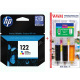 Картридж для HP DeskJet 3050A HP 122C+WWM  Color Set122C-inkHP