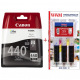 Картридж для Canon PIXMA MX524 CANON  Black Set440-inkB