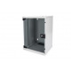 Шкаф DIGITUS 10" 9U 312x300, стекл.дверь, 30kg max, серый (DN-10-09U)