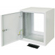 Шкаф ZPAS 10" 7U, глубина 260мм. метал.дверь, серый (WZ-3661-01-01-011)