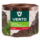 Стрічка VERTO газонна 10 cm x 9 m, коричнева (15G513)