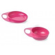 Тарелка для кормления Nuvita Easy Eating 2шт. розовая, глубокая и мелкая (NV8461Pink)