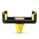 Держатель автомобильный для смартфонів Remax Fashion black+yellow (RM-C17-BLACK+YELLOW)
