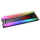 Твердотельный накопитель SSD M.2 ADATA 256GB XPG SPECTRIX S40G NVMe PCIe 3.0 x4 2280 3D TLC RGB (AS40G-256GT-C)