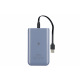 Универсальная мобильная батарея 2E 2USB, 1A&2.1A, 4 LED indicator, Blue 10000mAh (2E-PB1018A-BLUE) (2E-PB1018A-BLUE)