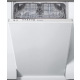 Посудомийна машина Indesit вбудована DSIE 2B10 A+/ 45см./10 компл./Led-індикація/Бiлий (DSIE2B10)