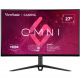 27" 16:9  вигнутий ігровий SuperClear VA РК моніто р, 2560х1440, 165 Гц, 1 мс (MPRT), FreeSync, 2xHDM VX2718-2KPC-MHD (VX2718-2KPC-MHD)