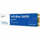 Жорсткий диск SSD WD Blue SA510 500 Gb M2 SATA WDS500G3B0B (WDS500G3B0B)
