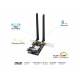 WiFi-адаптер ASUS PCE-AX3000, WiFi6, WPA3, Bluetooth 5.0, MU-MIMO, OFDMA (PCE-AX3000)