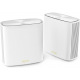 Бездротовий маршрутизатор Asus ZenWiFi XD6 2PK White (XD6-2PK-WHITE) (XD6-2PK-WHITE)