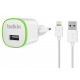 Сетевое ЗУ Belkin Home Charger USB 1A, MicroUSB 1.2m, white (F8M710vf04-WHT)