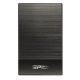 Жесткий диск Silicon Power 2.5" USB 3.2 2TB Diamond D05 Metal Iron Gray (SP020TBPHDD05S3T)