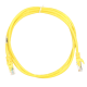 Патч-корд 2E Cat 5e,UTP,RJ45, 26AWG ,7/0.16 Cu, 1.20 m, PVC,Yellow (2E-PC5ECOP-120YLW)