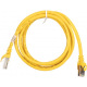 Патч-корд 2E Cat 6,S-FTP экран оплётка фольга,RJ45, 4Х2 27AWG ,7/0.14 Cu, 1.50 m, PVC,Yellow (2E-PC6SFTPCOP-150YLW)