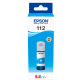 Чорнило для Epson L15150 EPSON 112  Cyan Pigment 70мл C13T06C24A