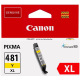 Картридж для Canon PIXMA TS8340 CANON  Yellow 2046C001AA