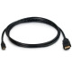 Кабель перехідник C2G HDMI micro на HDMI 0.5 м 10.2Gbps (CG82026)