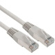 Патч-корд RJ45, SFTP 6A, 5.0m,27AWG, CU, LSZH, сві тло-сірий KD-PASFT9500GY-LSZH (KD-PASFT9500GY-LSZH)