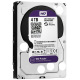 Жесткий диск WD 3.5" SATA 3.0 4TB 5400 64MB Purple Surveillance (WD40PURZ)