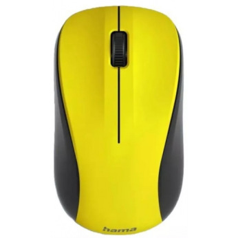 Мышь Hama MW-300 WL, желтый (00173023)