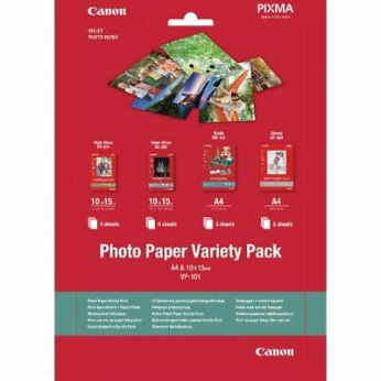 Фотобумага Canon Variety Pack VP-101 S+ A4 (0775B079)