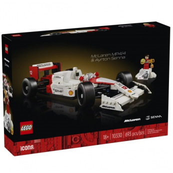 Конструктор LEGO Icons McLaren MP4/4 і Айртон Сенна (10330)