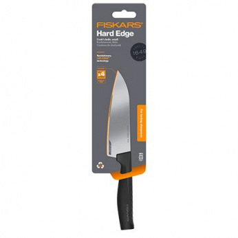 Нож для шеф-повара малый Fiskars Hard Edge, 15 см (1051749)