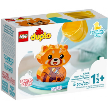 Конструктор LEGO DUPLO My First Приключения в ванной: Красная панда на плоту 10964 (10964)