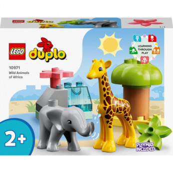 Конструктор LEGO DUPLO Town Дикие животные Африки (10971)