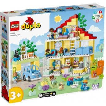 Конструктор LEGO DUPLO Town Семейный дом 3 в 1 (10994)