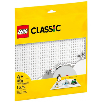 Конструктор LEGO Classic Белая базовая пластина 11026 (11026)