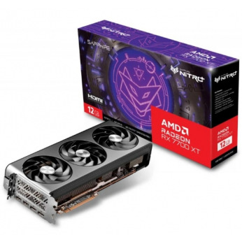 Відеокарта AMD RX 7700 XT NITRO+ GAMING OC 12GB GDDR6 DUAL HDMI / DUAL DP LITE RX 7700 XT GAMING OC NITRO+ (11335-02-20G)