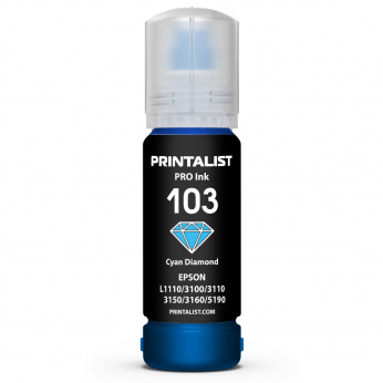 Чорнило PRINTALIST 103 Cyan для Epson 70г (PL103C)