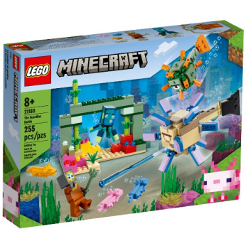 Конструктор LEGO Minecraft Битва зі сторожем 21180 (21180-)