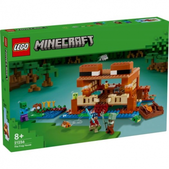 Конструктор LEGO Minecraft Дом в форме лягушки (21256)