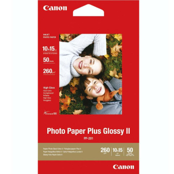 Фотобумага Canon Photo Paper Glossy 260г/м кв, PP-201 4"x 6", 50л (2311B003)