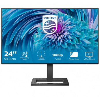 Монiтор Philips 23.8" 241E2FD/00 IPS Black (241E2FD/00)