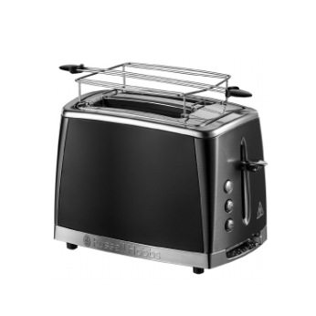 Тостер Russell Hobbs 26150-56 2 Slice Toaster Matte Black, 1550 Вт, 2 слота, 5 режимов, черный (26150-56)