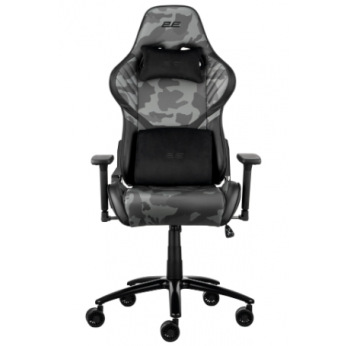 Крісло для геймерів 2E Gaming Hibagon Black/Camo (2E-GC-HIB-BK) (2E-GC-HIB-BK)