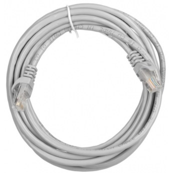 Патч-корд 2E Cat 5e,UTP,RJ45, 26AWG ,7/0.16 CCA, 3.50 m,PVC, Grey (2E-PC5ECA-350GRY)