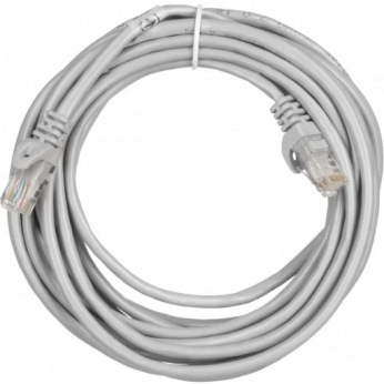 Патч-корд 2E Cat 5e,UTP,RJ45, 26AWG ,7/0.16 Cu, 10.00 m, PVC,Grey (2E-PC5ECOP-1000GRY)