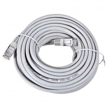 Патч-корд 2E Cat 5e,UTP,RJ45, 26AWG ,7/0.16 Cu, 5.00 m, PVC,Grey (2E-PC5ECOP-500GRY)