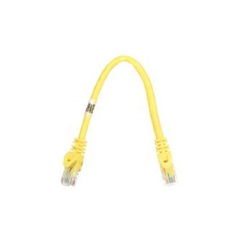 Патч-корд 2E Cat 6,UTP,RJ45, 26AWG ,7/0.16 Cu, 0.20 m, PVC,Yellow (2E-PC6COP-020YLW)